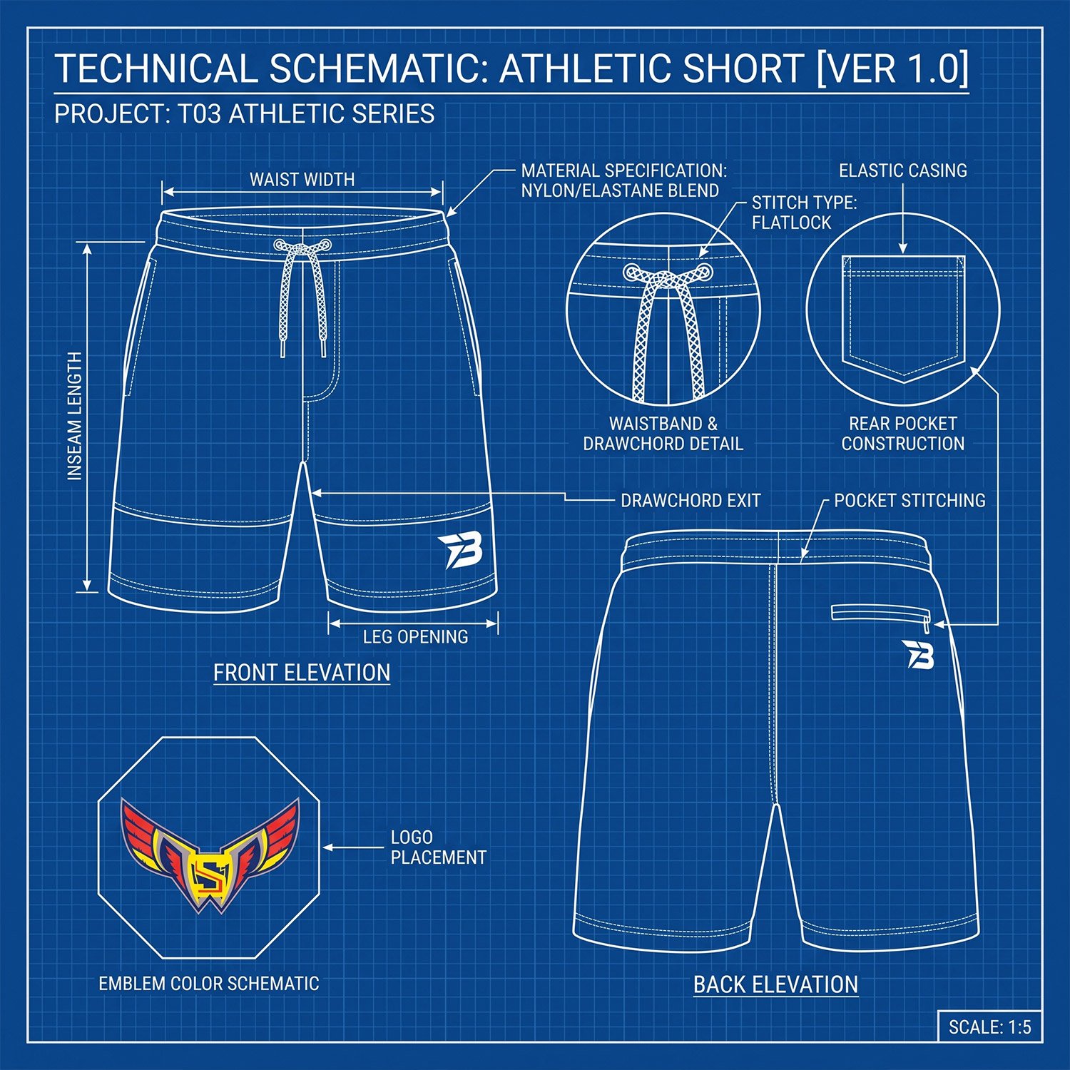 Casual Shorts | BM-1371