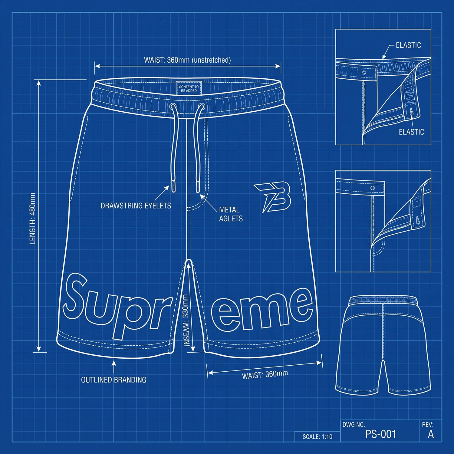 Casual Shorts | BM-1372